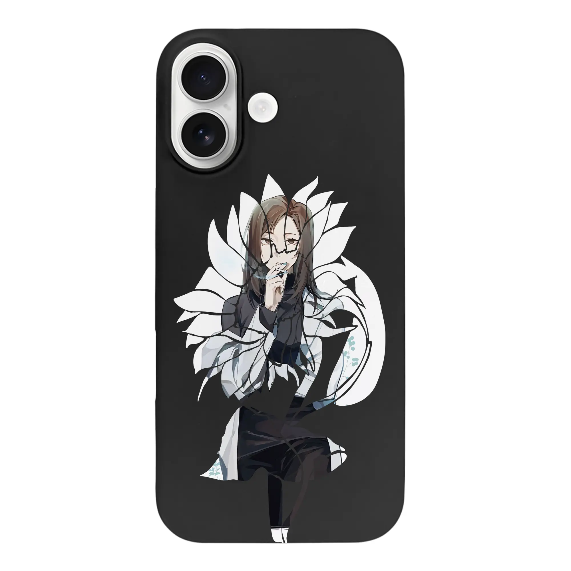 呪術廻戦 グッズ,家入 硝子 - iPhone 17 シリーズ シリコンケース 薄型 耐衝撃 指紋防止 ソフトタッチカバー 精密フィット 傷防止 保護ケース iPhone 17/17 Air/17 Pro/17 Pro Max 対応